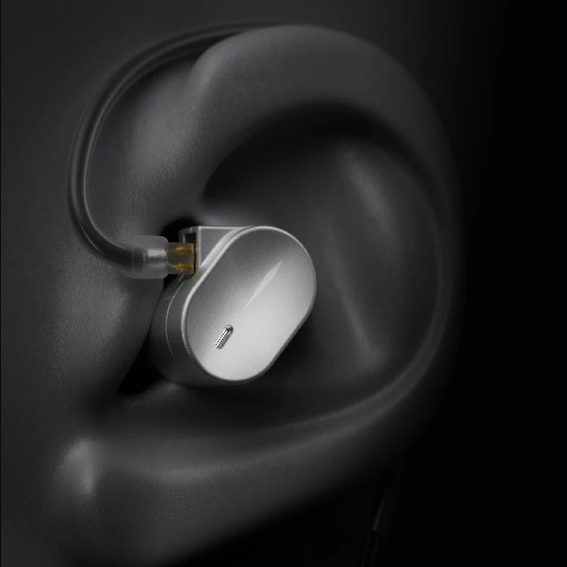 MOONDROP CHU III Wired Earphones - Aluminum-Magnesium Alloy Dome Dynamic Driver IEMs