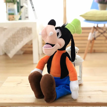 Disney Cartoon Plush Toys - 30/40cm Minnie, Mickey, Pluto, Goofy, Miaomiao House Dolls, Creative Wedding and New Year Mascot Gifts