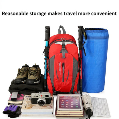 Outdoor Mountaineering Backpack for Men and Women - Versatile Cycling and Sports Leisure Travel Backpack
