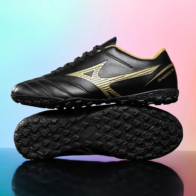 Men’s Football Soccer Cleats – Studded Indoor/Outdoor TF & FG Training Shoes