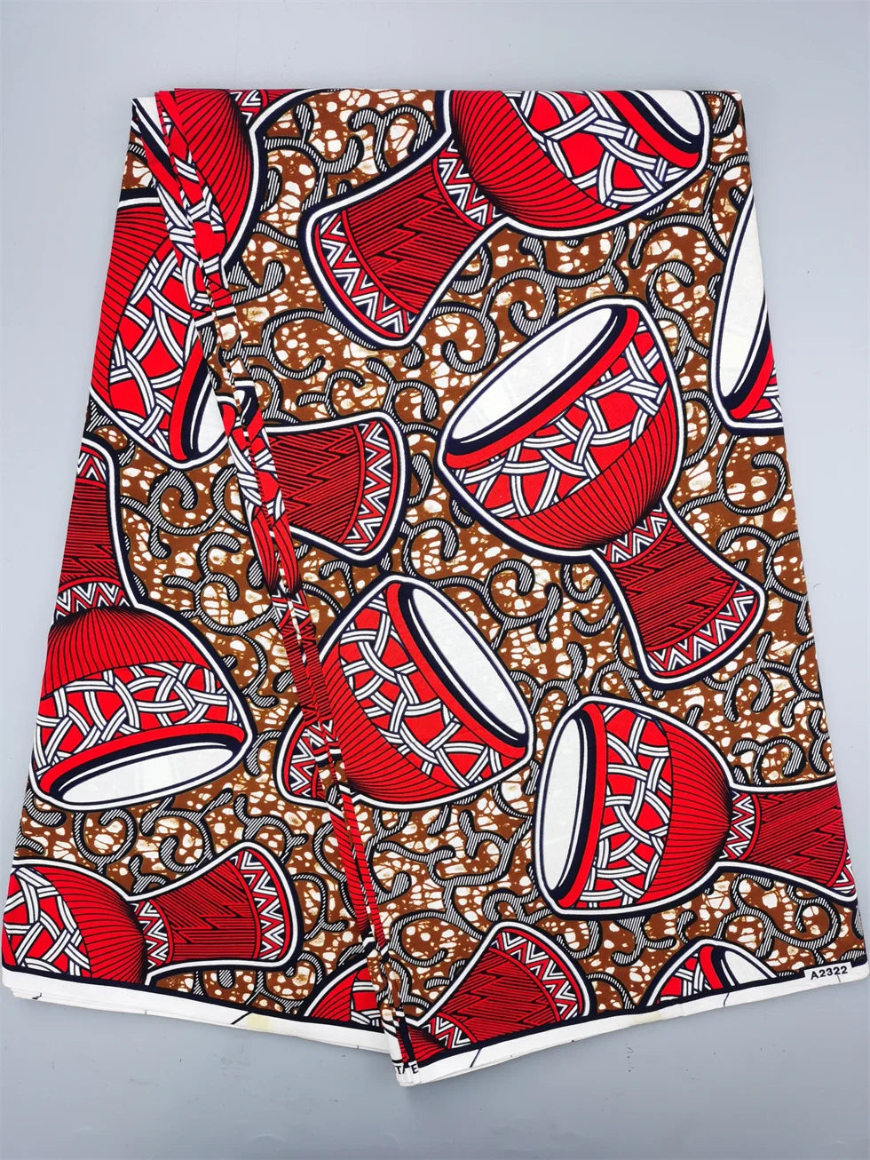 2025 African Wax Fabric - High Quality Cotton Nigerian Ankara Batik Print Material for Sewing & Dresses
