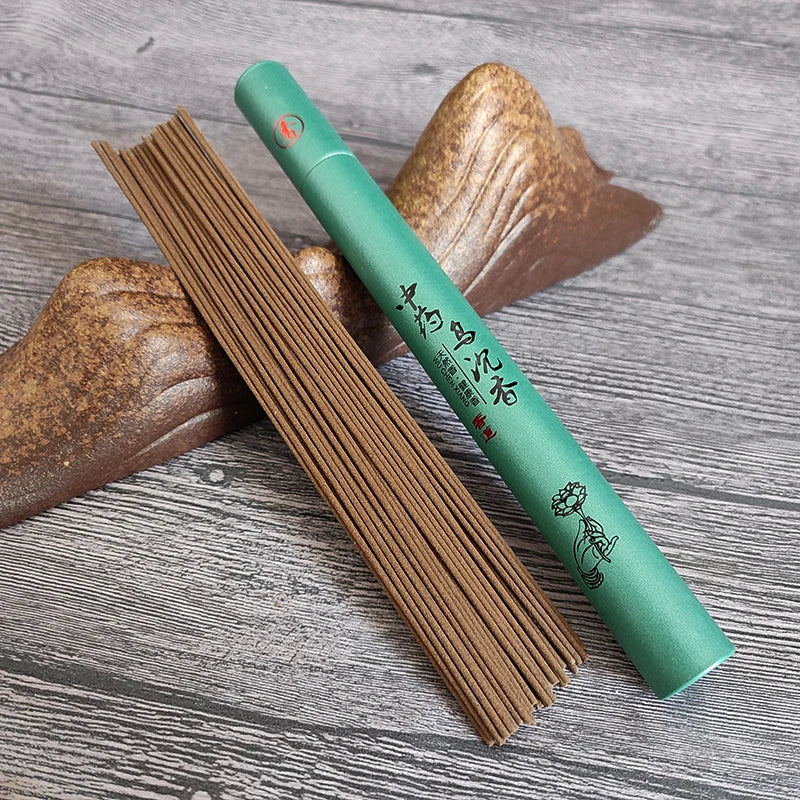 40PCS Natural Sandalwood Incense Sticks – Aromatic Home Fragrance for Blessing Ceremony, Lavender, Green Tea & Rose