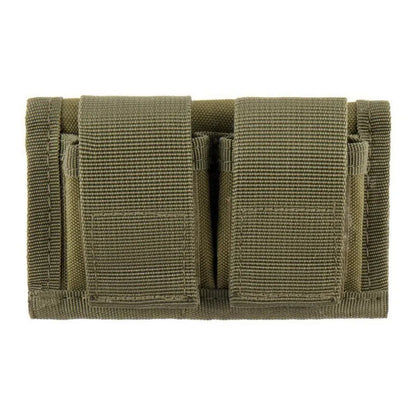 MOLLE Double Speed Loader Pouch - Universal Magazine Holder Belt Clip for Hunting Gear