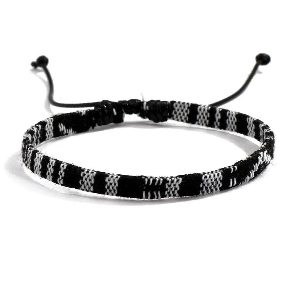 Handmade Boho Surfer Beach Bracelet Set: 12 Braided Summer Bracelets for Men & Women - Festival Jewelry