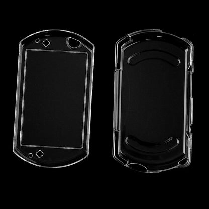 OSTENT Clear Crystal Hard Case for Sony PSP Go | Transparent Protective Shell Cover