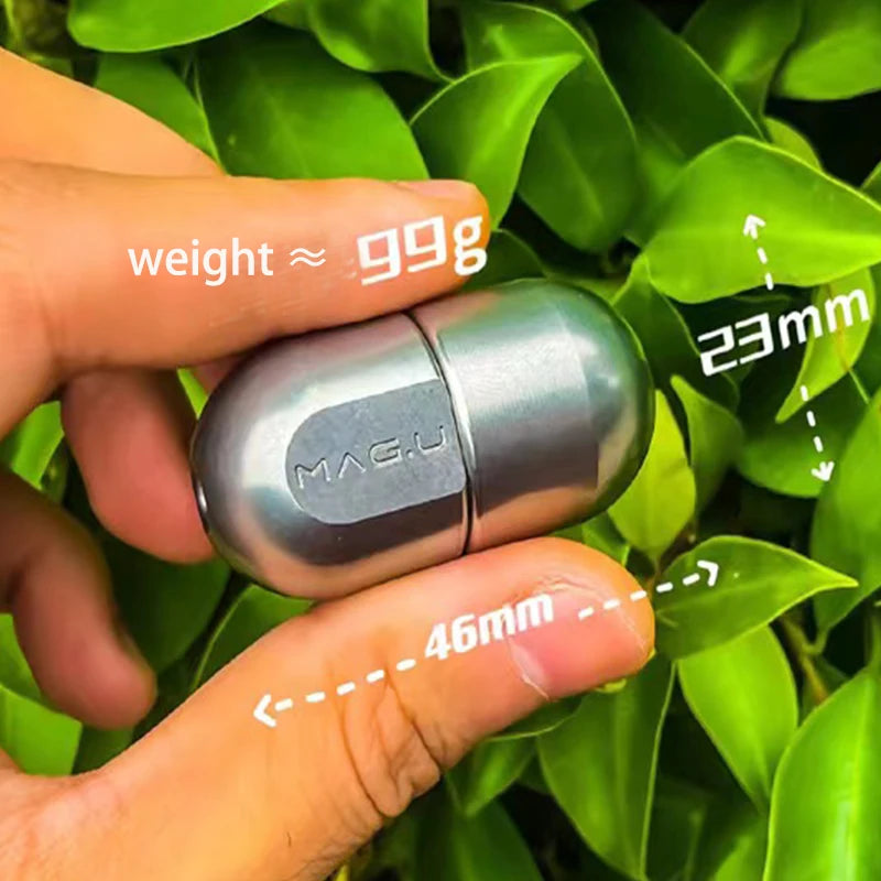 Magnetic Push Slider Fidget Toy – Metal EDC Hand Spinner for Autism, ADHD & Stress Relief