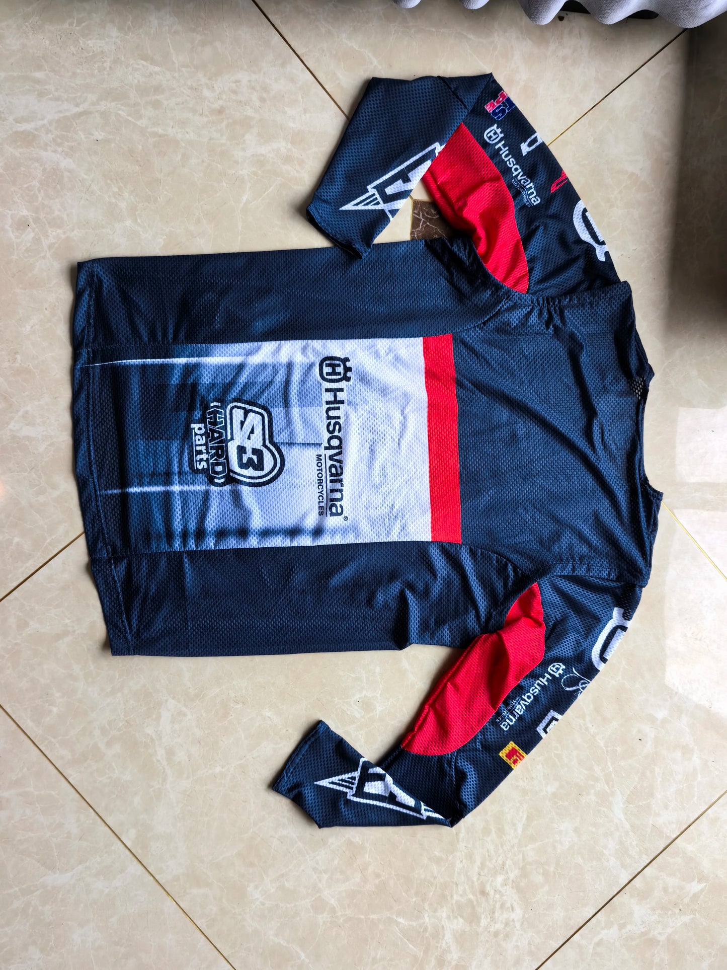 2025 Husqvarna Moto Gear Set – Black Off-Road Motocross Jersey & Pants Combo for MX Riding