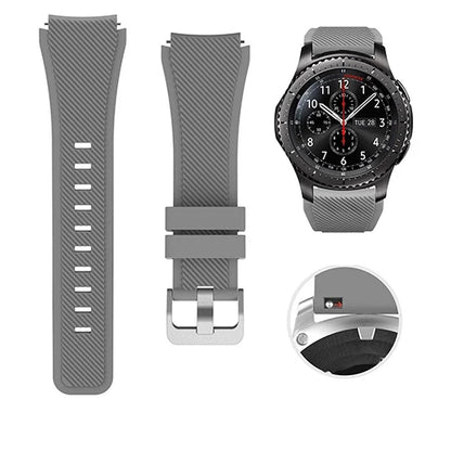 22mm Silicone Watch Strap for CMF Watch Series - Replacement Sport Band for CMF Watch 3 Pro, Watch Pro 2 and Compatible Models