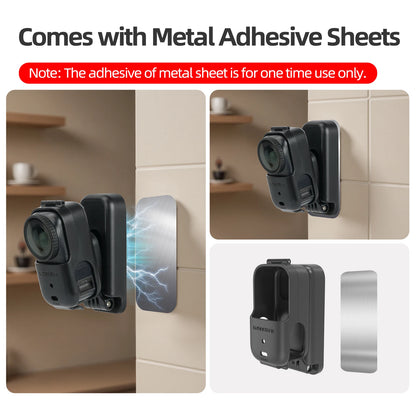 Magnetic Mount Stand for DJI Osmo Nano – Foldable Quick Release 360° Rotating Base Accessory
