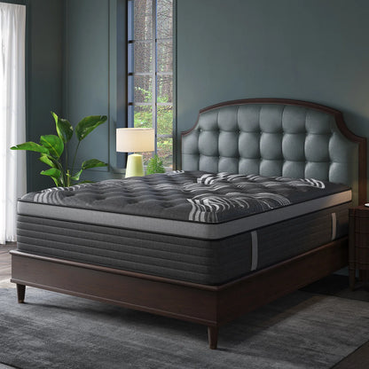 12-Inch Gel Memory Foam Hybrid Mattress - Pocket Spring Medium Firm Mattress in a Box