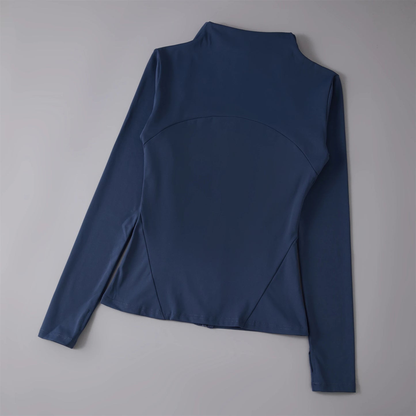 Women’s Sports Windbreaker Jacket — Long Sleeve Workout Top, Running Sweatshirt, Yoga Activewear
