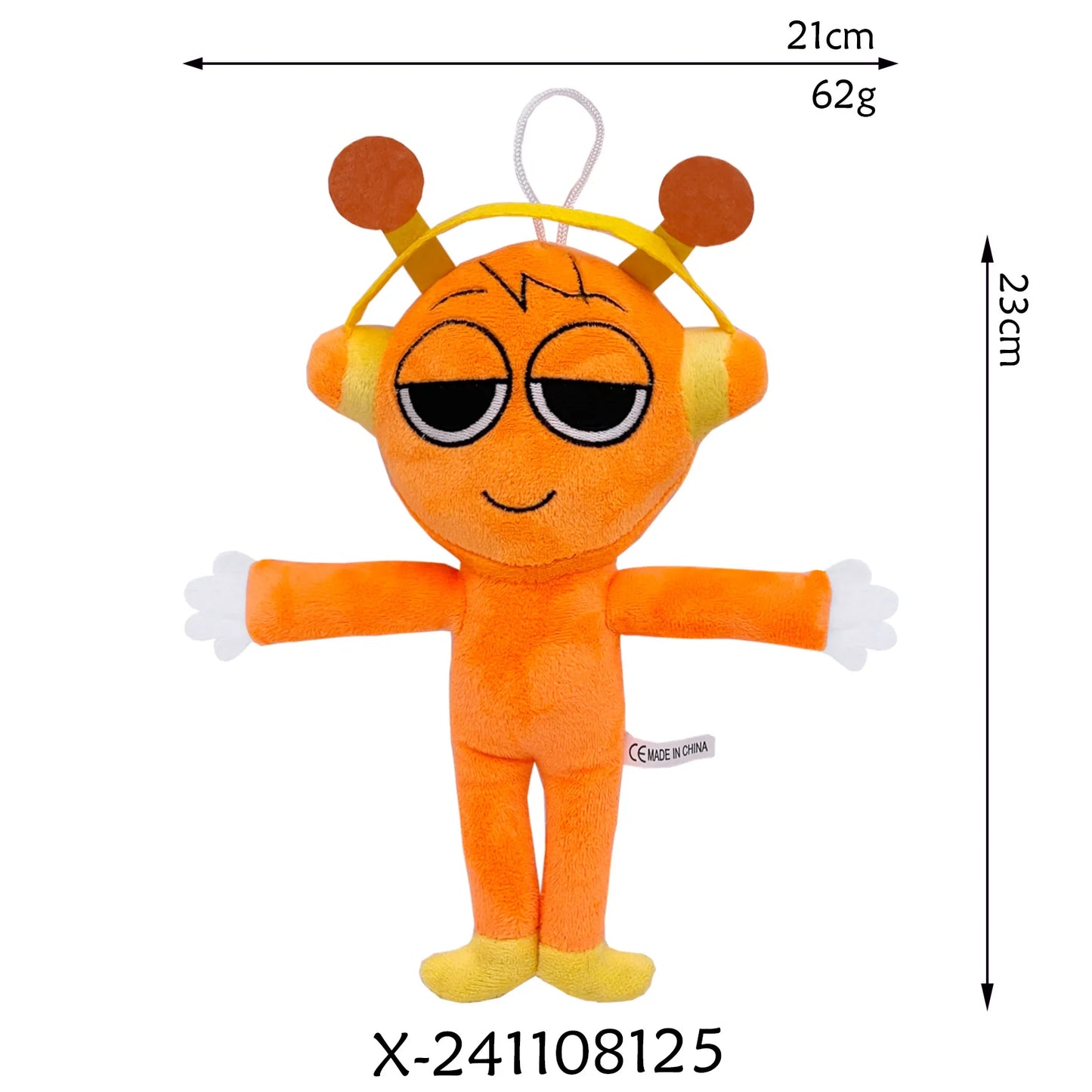 Sprunki Plush Doll Toy — Cartoon Stuffed Pillow for Kids, Birthday & Christmas Gift