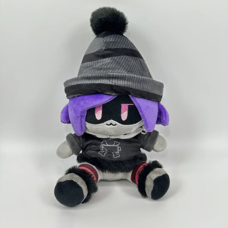 25cm MURDER DRONES UZI Plush Toy – Cute Cartoon Animation Character Plushie Doll, Soft Gift Toy for Kids & Christmas