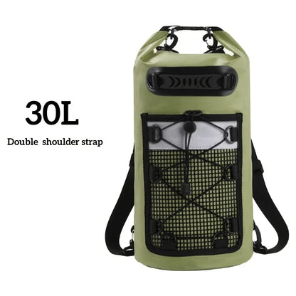 Waterproof Dry Bag Backpack 10L/20L – PVC Swimming Pack for Kayaking, Trekking, Boating, Surfing & Outdoor Use