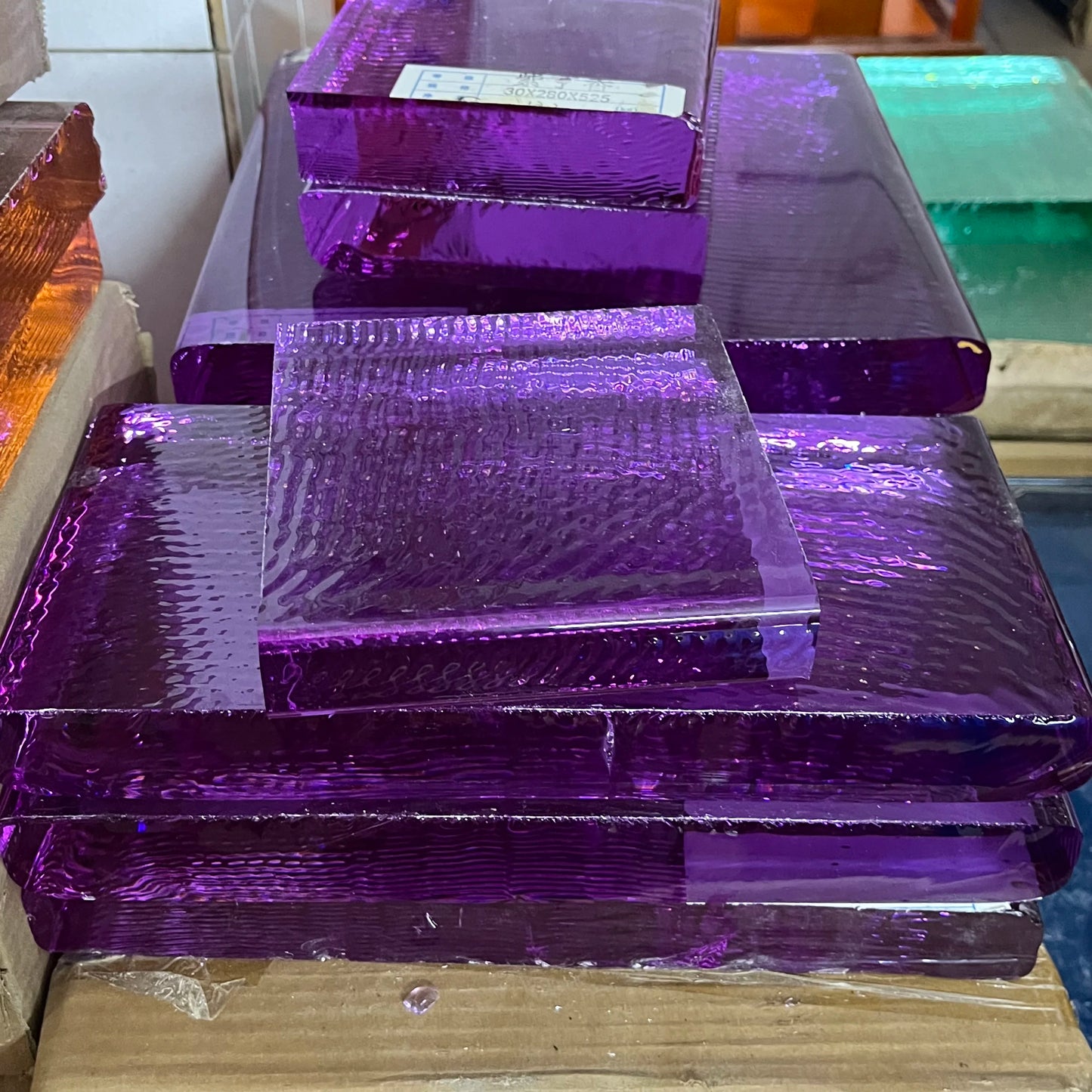 1kg Rough Lab-Created Amethyst Gems - Uncut Purple Crystal Stone for Crafts & Jewelry Making