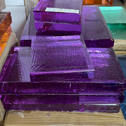 1kg Rough Lab-Created Amethyst Gems - Uncut Purple Crystal Stone for Crafts & Jewelry Making