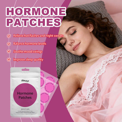 Body Care Wellness Patches - Gentle Skin-Friendly Comfort Patches for Hot Flash & Night Sweat Relief