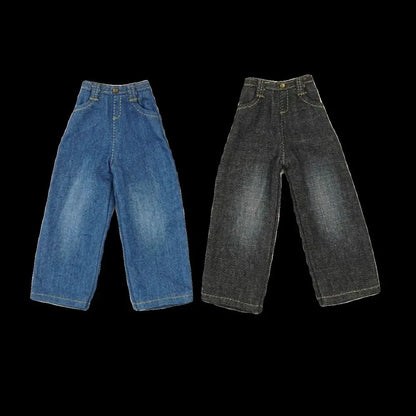 Casual DIY Doll Clothes — Handmade Cute T-Shirt, Vest & Jeans Outfit for Licca OB24/26/27 Dolls
