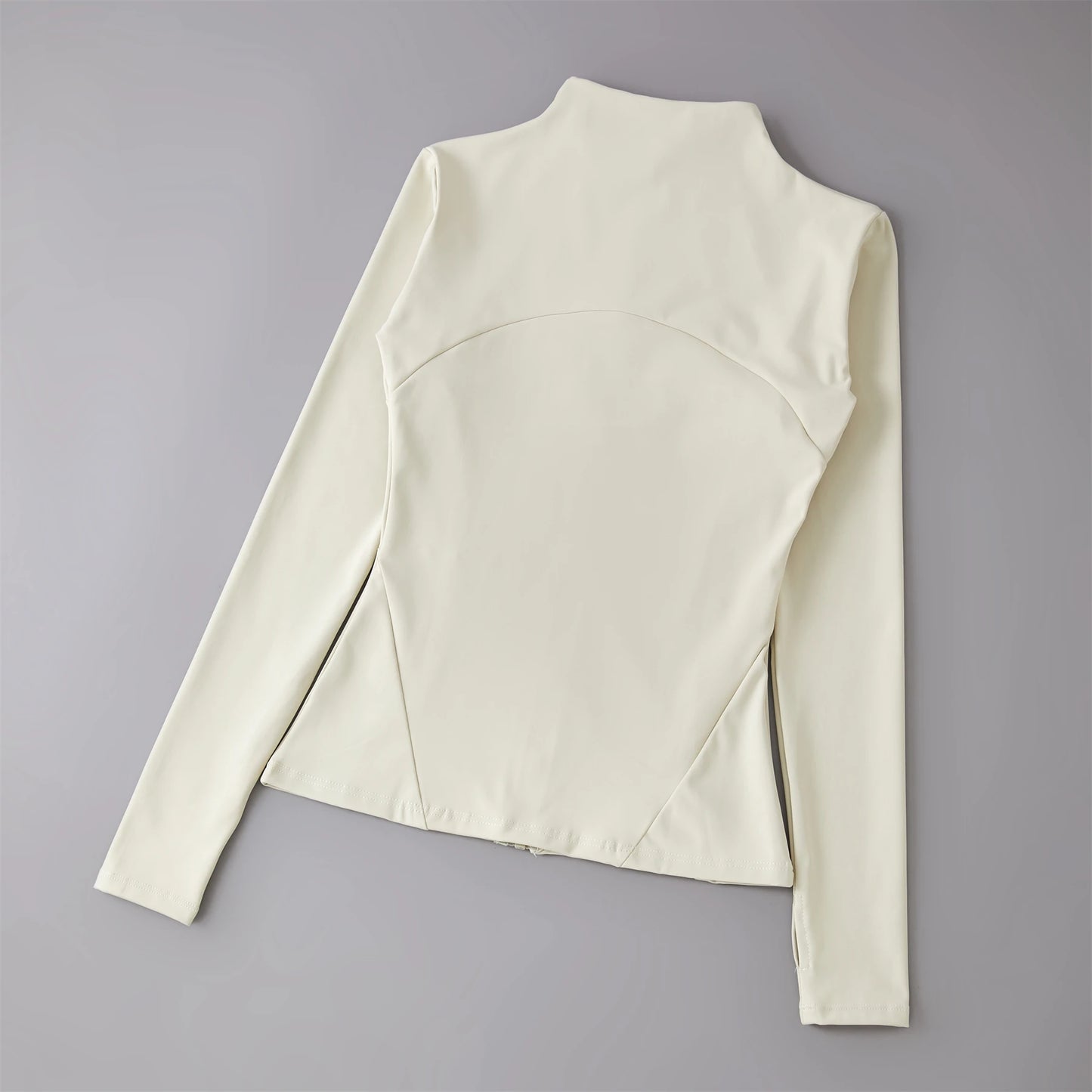 Women’s Sports Windbreaker Jacket — Long Sleeve Workout Top, Running Sweatshirt, Yoga Activewear