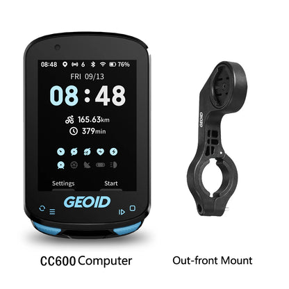 GEOID CC700/PRO Bike Computer - Wireless Color Screen Cycling Speedometer with ANT+, WiFi, IPX7 Waterproof & Odometer