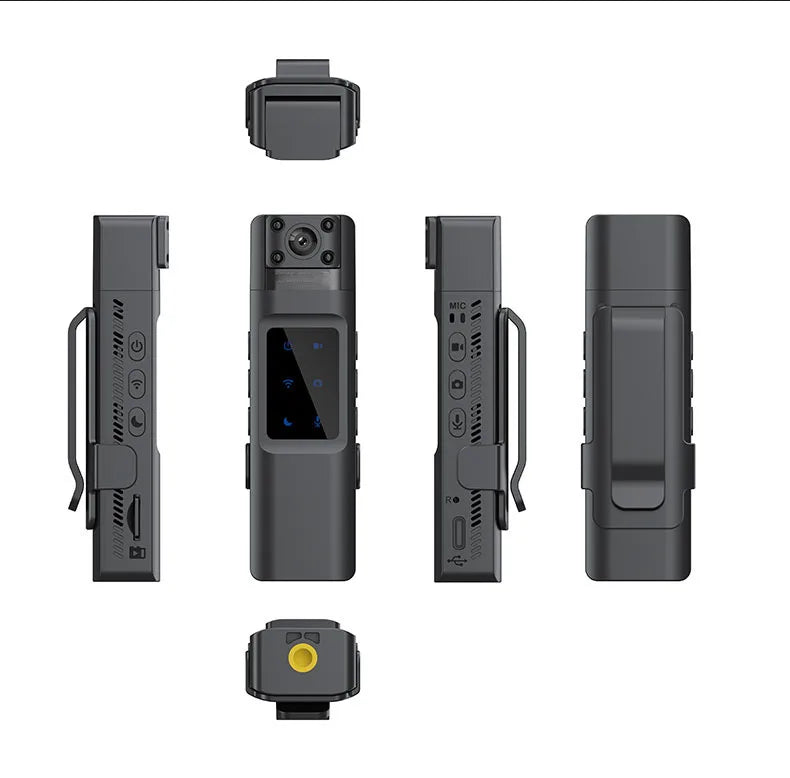 JOZUZE Mini Portable Body Camera – 1080P Wearable Police, Sport, and Business Conference Video Recorder