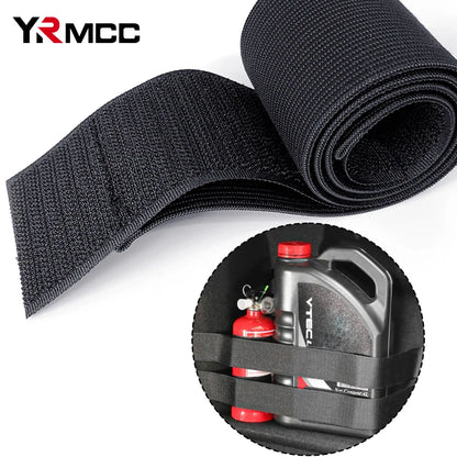 50cm Car Trunk Organizer Strap – Magic Tape Fixed Belt for Auto Tool & Fire Extinguisher Storage