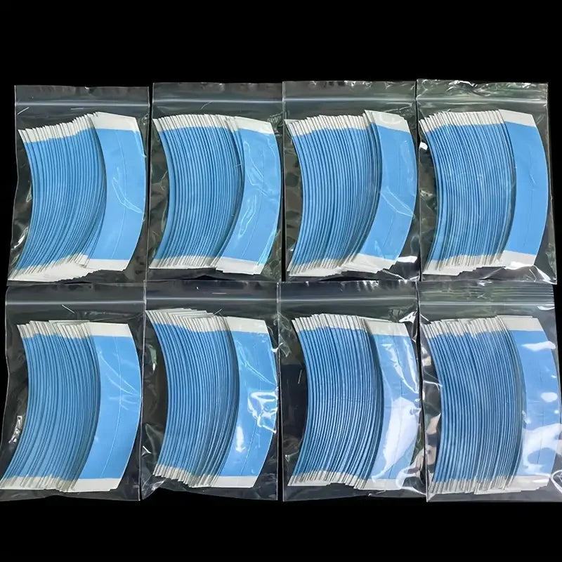 36-Piece Strong Wig Tape Adhesive Strips - Waterproof Double-Sided Tape for Toupees and Lace Wigs