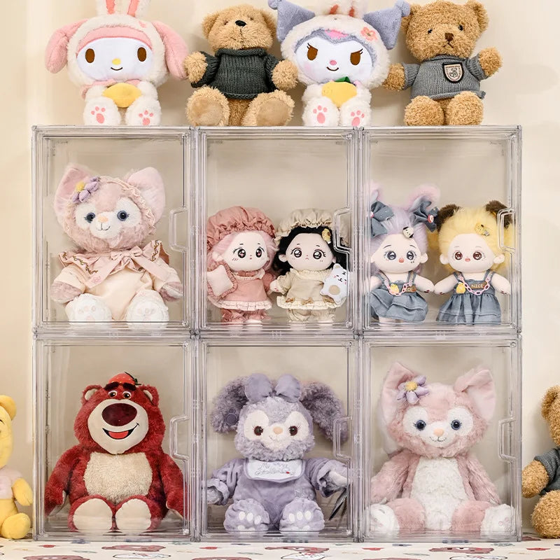 Three-Layer Acrylic Display Rack — Transparent Ladder Organizer for Anime Figures, Car Models, Blind Boxes & Jewelry Sorting