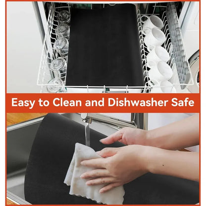 Reusable Non-Stick Oven Liners: Teflon Protector Mats for Electric & Gas Ovens - Heat Resistant Grill Mats for Bottom Protection