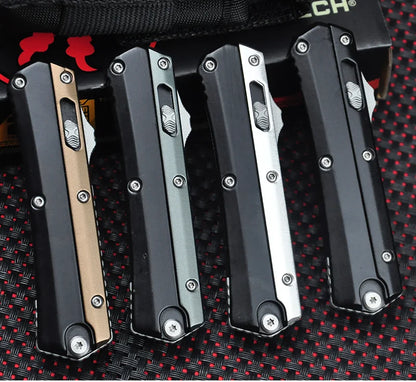 GK Series Mini Micro Tactical Pocket Knife – M390 Steel Zinc Alloy Handle EDC Outdoor Camping & Self-Defense Tool