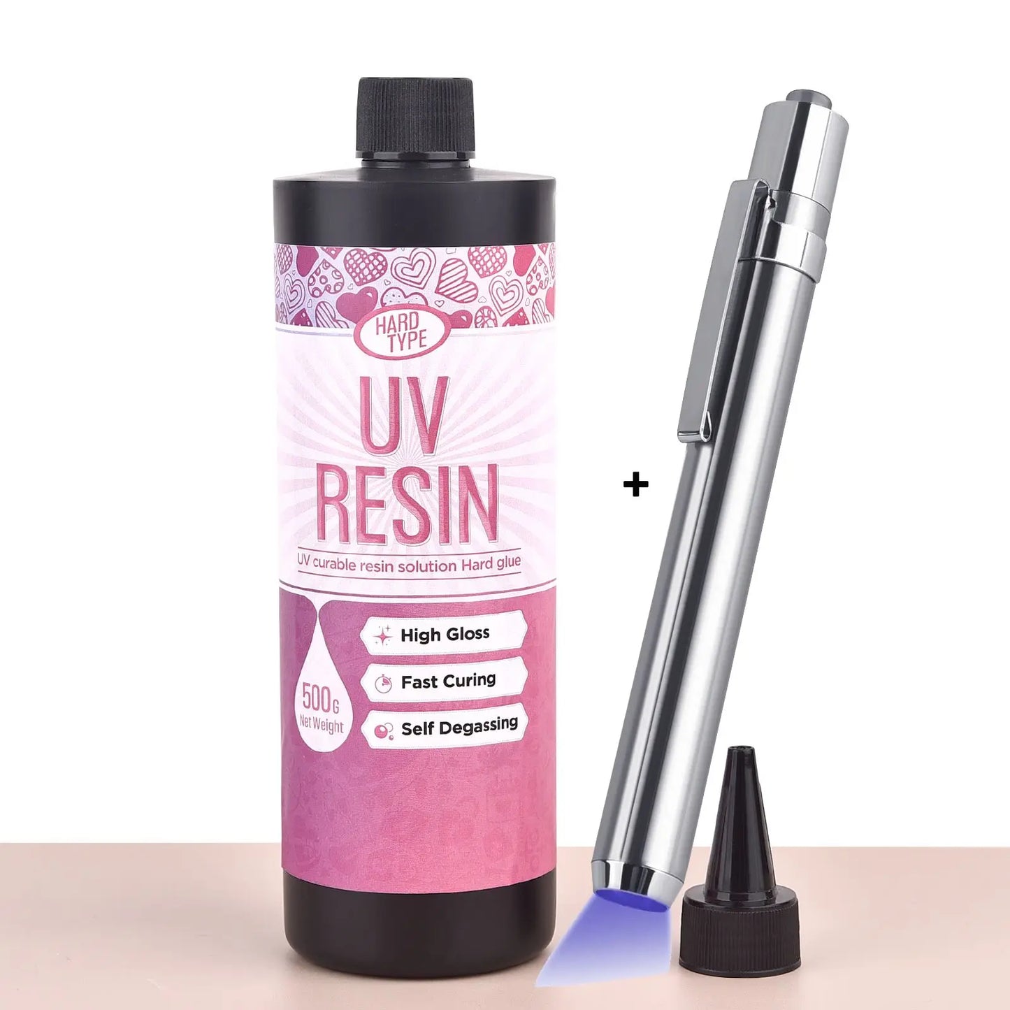 UV Epoxy Resin Glue - High Transparency Fast Drying Jewelry Making DIY Craft Adhesive 20g/50g/100g