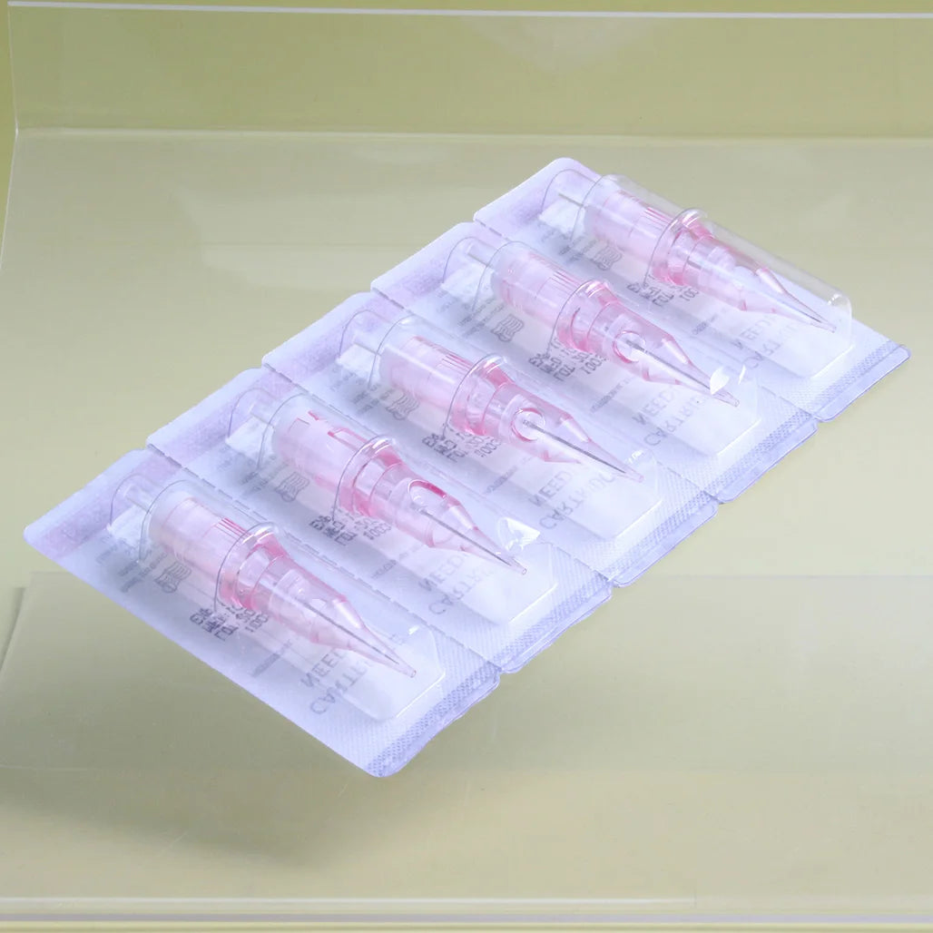 1RL 3RL 7RL Practice Tattoo Needles – 10/20/50/100PCS for PMU Motor Pen & Grip Cartridge Supplies