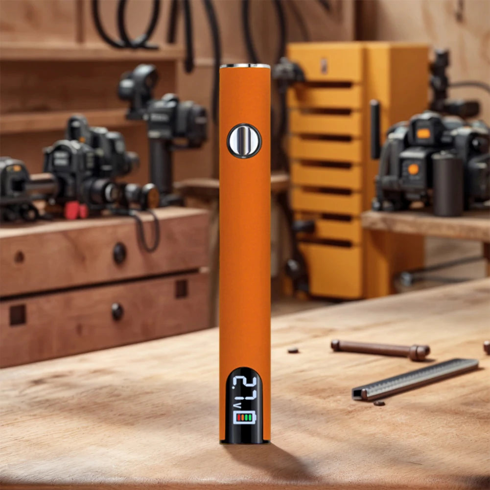 510 Thread 650mAh Rechargeable Battery Pen – Smart USB Charging Power Tool for Soldering & Mini Repair Applications