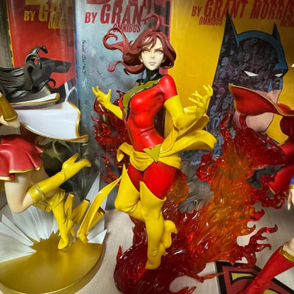 Bishoujo Statue Collection – Dark Phoenix, Lady Deadpool, Harley Quinn, Laura Kinney, Supergirl, Spider-Woman & Psylocke Action Figures