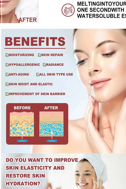 Collagen Membrane for Eye Rejuvenation – Lightens Wrinkles, Dark Circles & Bags, Firming & Moisturizing Skin