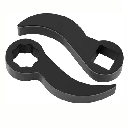 2Pcs Car Axle Removal Tool - Angle Pry Bar Adapter for 1/2 Ratchet Drive Repair