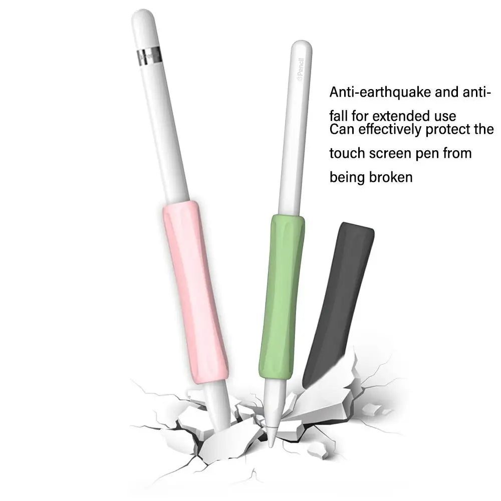 Silicone Stylus Cover for Apple Pencil 1 and 2 - Shockproof, Anti-Scratch, Non-Slip Protective Sleeve for Touch Screen Pen