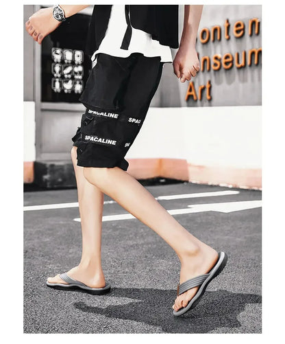 Men’s Summer Flip Flops – Comfortable Non-Slip Casual Slides & Beach Sandals