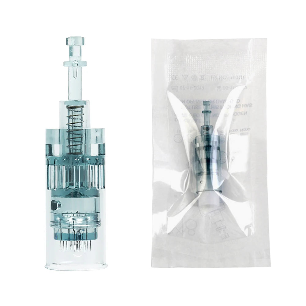 M8 Dr Pen Cartridge Needles – Bayonet Micro Replacement Tips for Derma Microneedling Pen 11/16/36/42 Pin 3D/5D Skin Care Treatment Needles