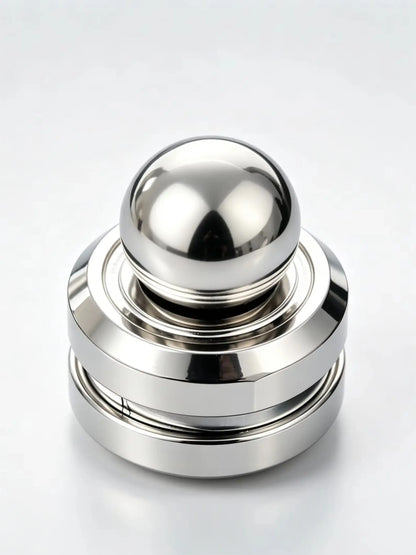 Desktop Stress Relief Fidget Toy - Hypnosis Rotary Gyro Fingertip Spinner Kinetic Round Toy for Relaxation and Leisure