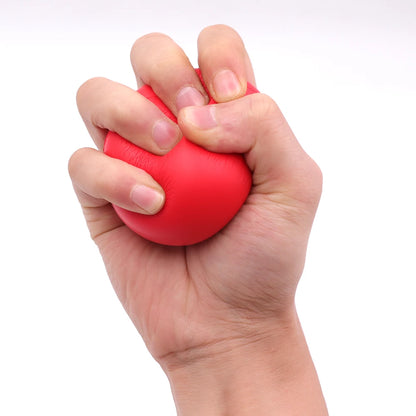 Hand Grip Strengthener Ball – Soft Foam Stress Relief & Therapy Exercise Gripper for Rehab, Gym, Office & Home Use
