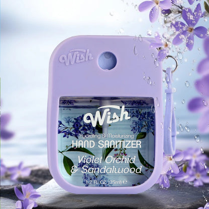 Moisturizing Hand Sanitizer Spray - Coconut, Watermelon, Cucumber & Cherry Blossom Scented Hand Cleaning Mist