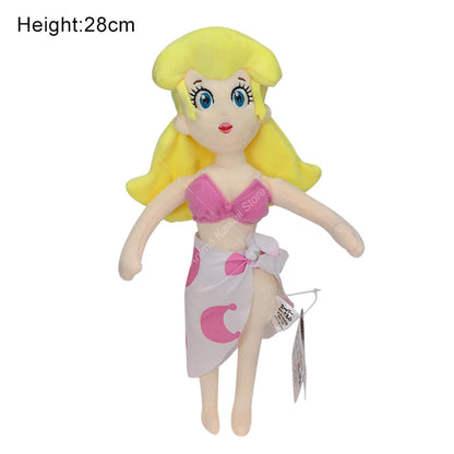 Mario Plush Toy Set – Princess Peach, Daisy, Toadette, Rosalina & Pauline Stuffed Dolls for Birthday Gifts