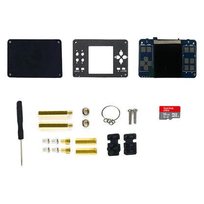 Raspberry Pi Zero 2 W Game Kit - 1.54-Inch LCD Game Hat with Case, Speaker & Charging Function