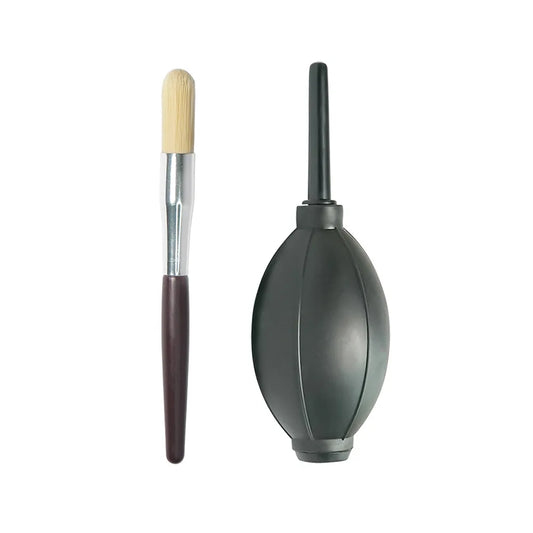 Coffee Grinder Cleaning Brush & Air Blower - Essential Espresso Machine and Portafilter Accessories