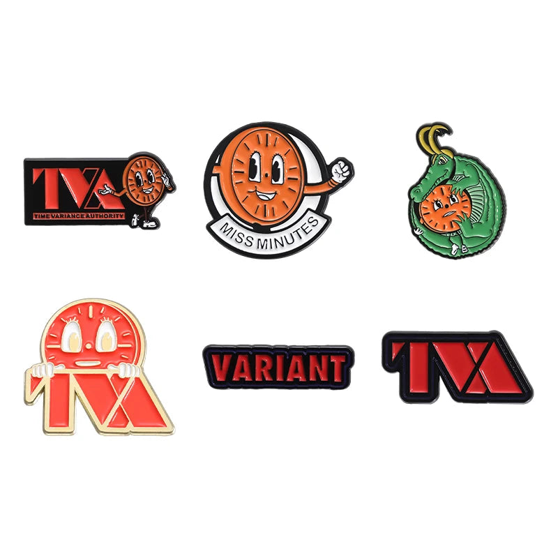 Cartoon Anime Character Enamel Pins – Cute Little Monk Brooches Lapel Badges, Funny Jewelry Gift for Friends