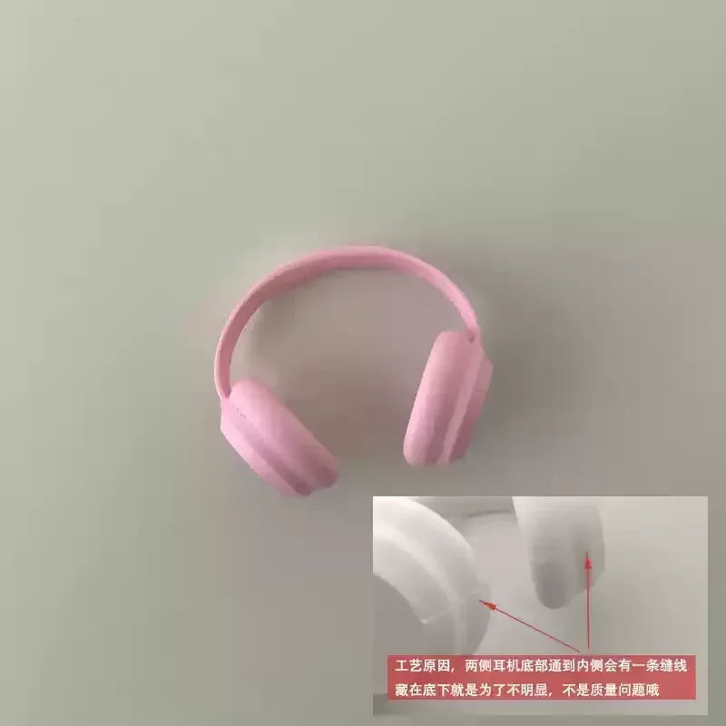 Labubu Doll Accessories — 17cm Fashion & 10cm Cotton Doll Macaron Color Earphones for Labubu Dolls