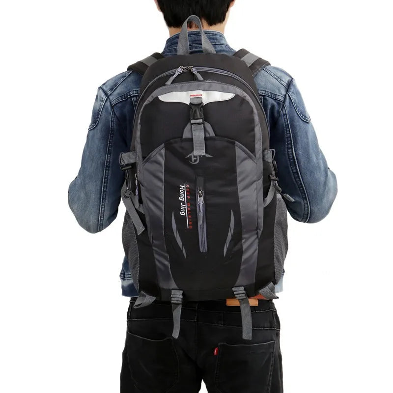 40L Outdoor Mountaineering Backpack – High-Quality Large Capacity Travel, Hiking, Climbing Sports Bag for Men and Women