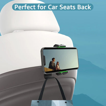 Untoom Universal Car & Stroller Phone Holder – Mobile Clip with GPS Support for Back Seats