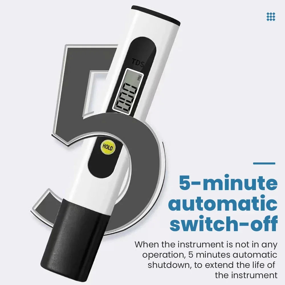 Water Quality Detection Pen - Precision PH Meter for Household Tap Water, Professional Water Tester